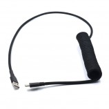 usb 2.0 to type c coiled keyboard cable 